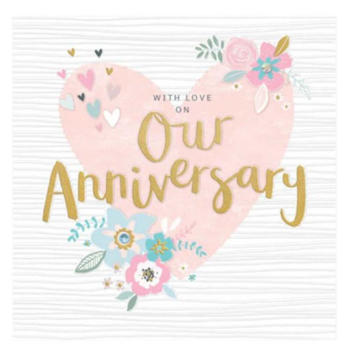 Picture of WITH LOVE ON OUR ANNIVERSARY CARD